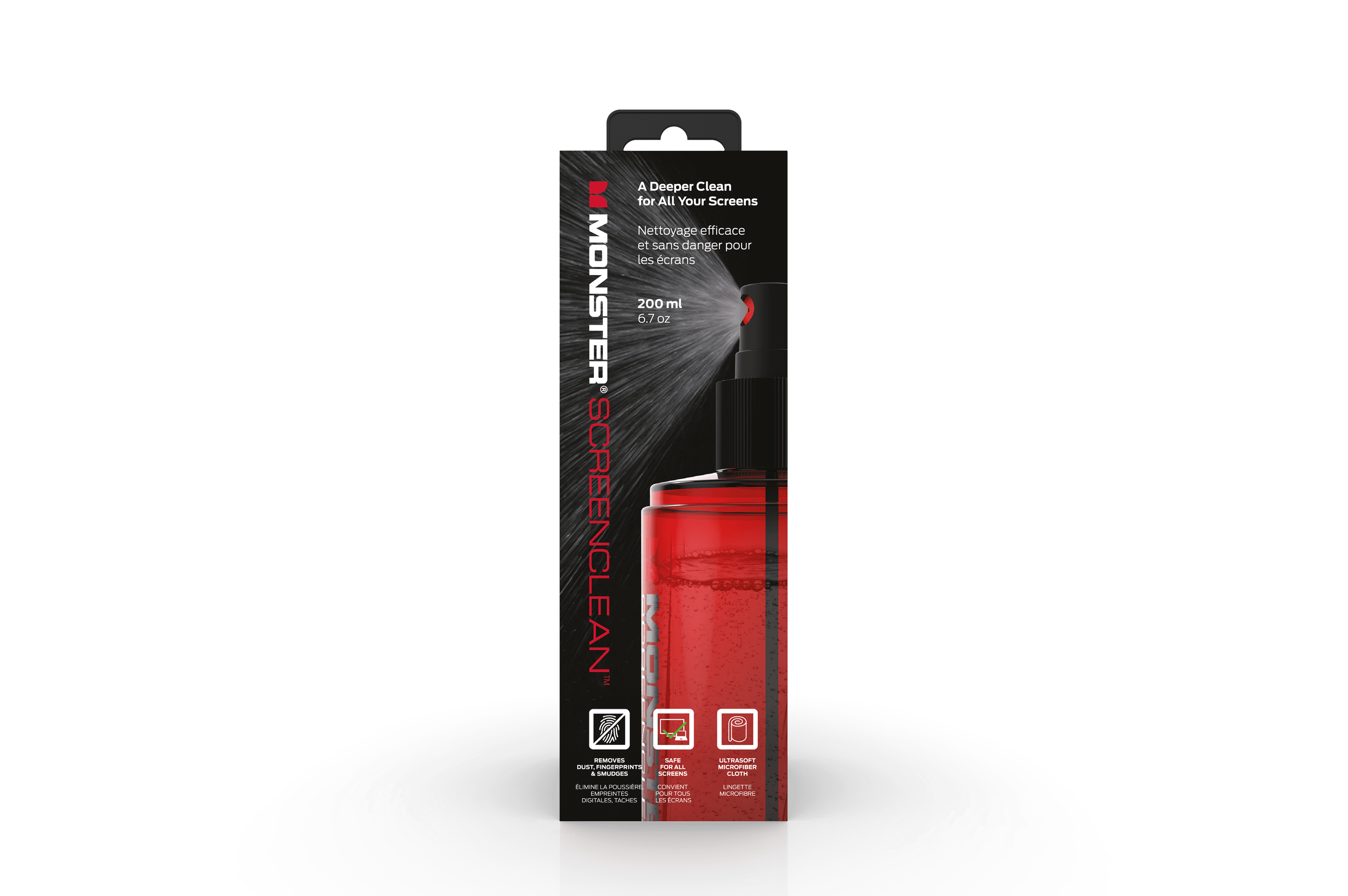 MONSTER NETTOYANT ET LINGETTE 200ML - Couleur Standard