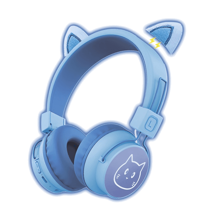 CASQUE SANS FILS ENFANTS MUVIT CHAT - Couleur Standard