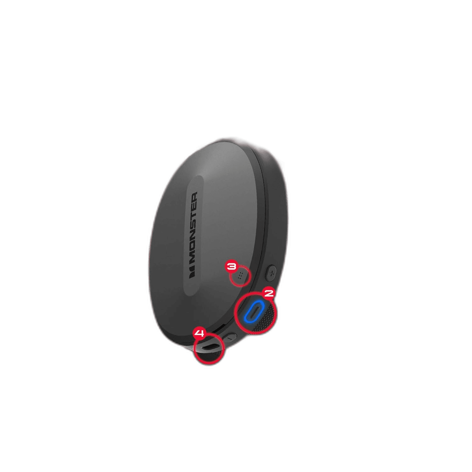 CASQUE MONSTER ELEMENT AIR - Couleur Standard