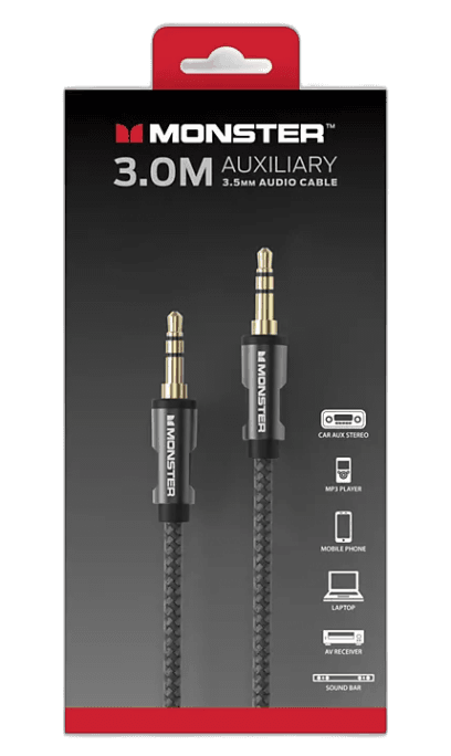 MONSTER CABLE ESSENTIAL JACK 3.5 M/M 1.5M