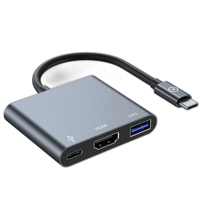 HUB USB C 3 EN 1 MUVIT HDMI